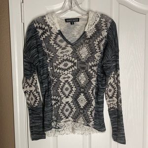 FINAL MARKDOWN Ladies’ Almost Famous Hooded Knit Top (M)